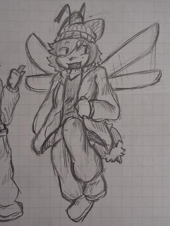 Untitled alternative bee form (not canon)