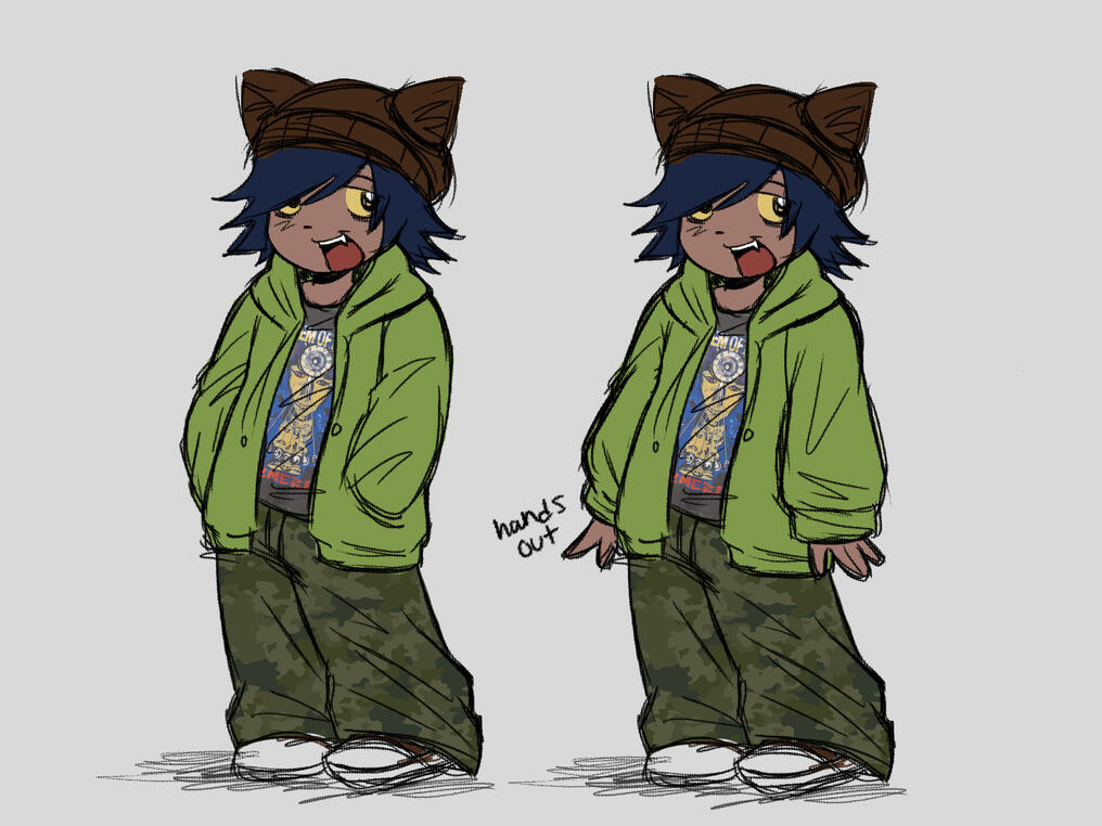 oc art made by my sister, by the way, thanks, sis!